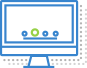 blue green computer logo png